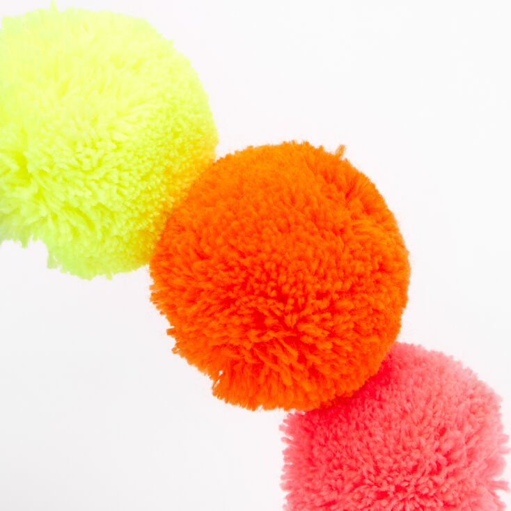 mardi gras pom pom headband