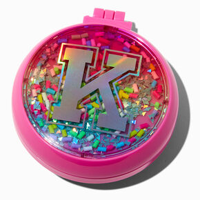 Shaky Sprinkles Initial Pop-Up Hair Brush - K,