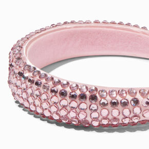 Claire&#39;s Club Pink Crystal Headband,