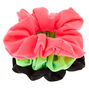 Small Neon Watermelon Hair Scrunchies - 3 Pack,