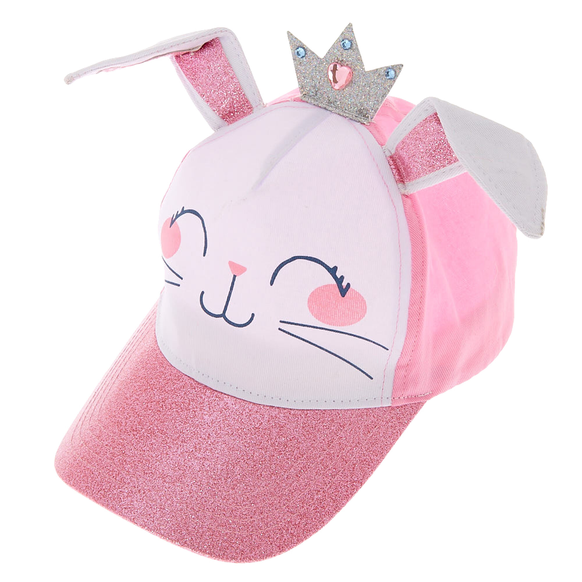 Claire S Club Claire The Bunny Baseball Cap Pink Claire S Us