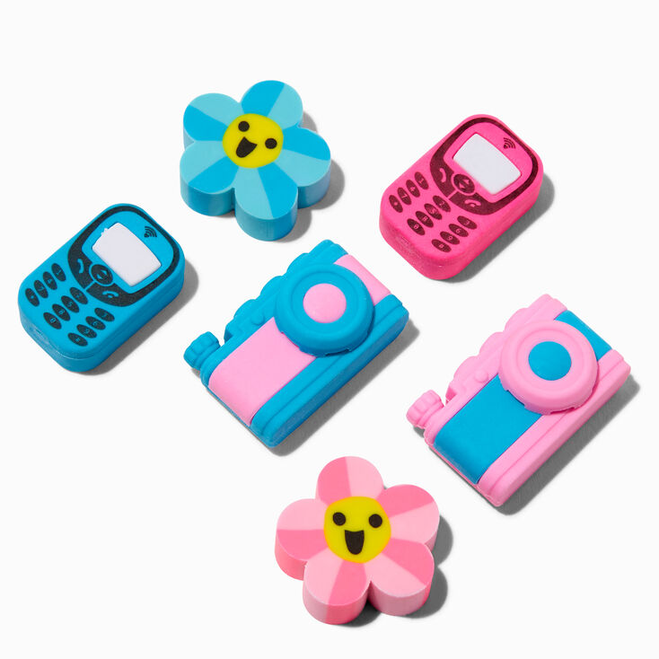 Trendy Icons Erasers &#40;15 Pack&#41;,