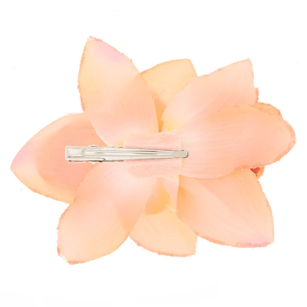 Orchid Hair Clip - Coral,