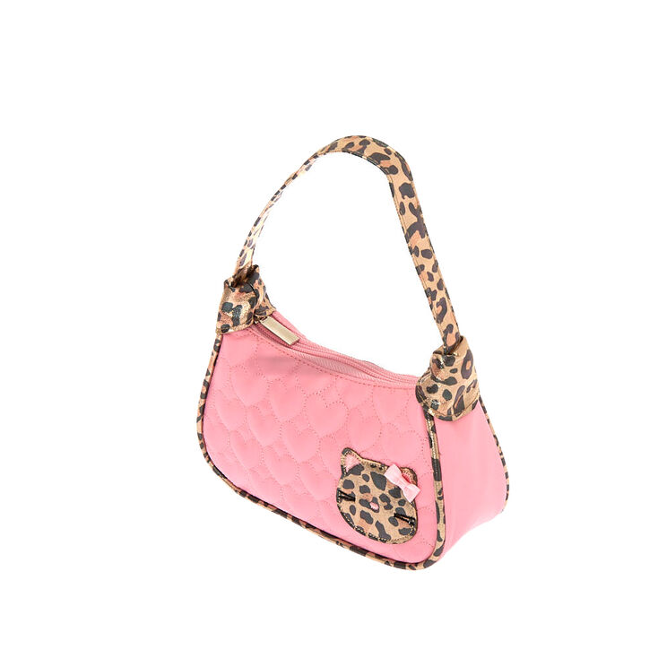 Claire&#39;s Club Quilted Heart Purse - Pink,
