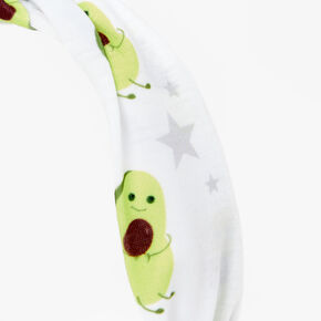 Avocado Knotted Headband - White,