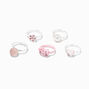 Bagues chat rose Claire&#39;s&nbsp;Club - Lot de 5,