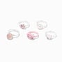 Claire&#39;s Club Pink Cat Rings - 5 Pack,