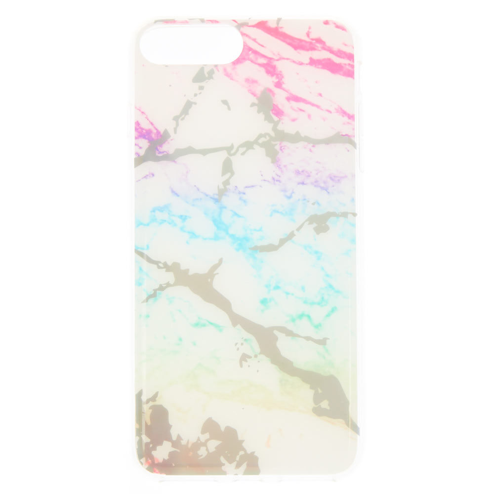 Holographic Rainbow Marble Phone Case - Fits iPhone 6/7/8,