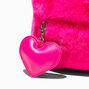 Hot Pink Furry Backpack,