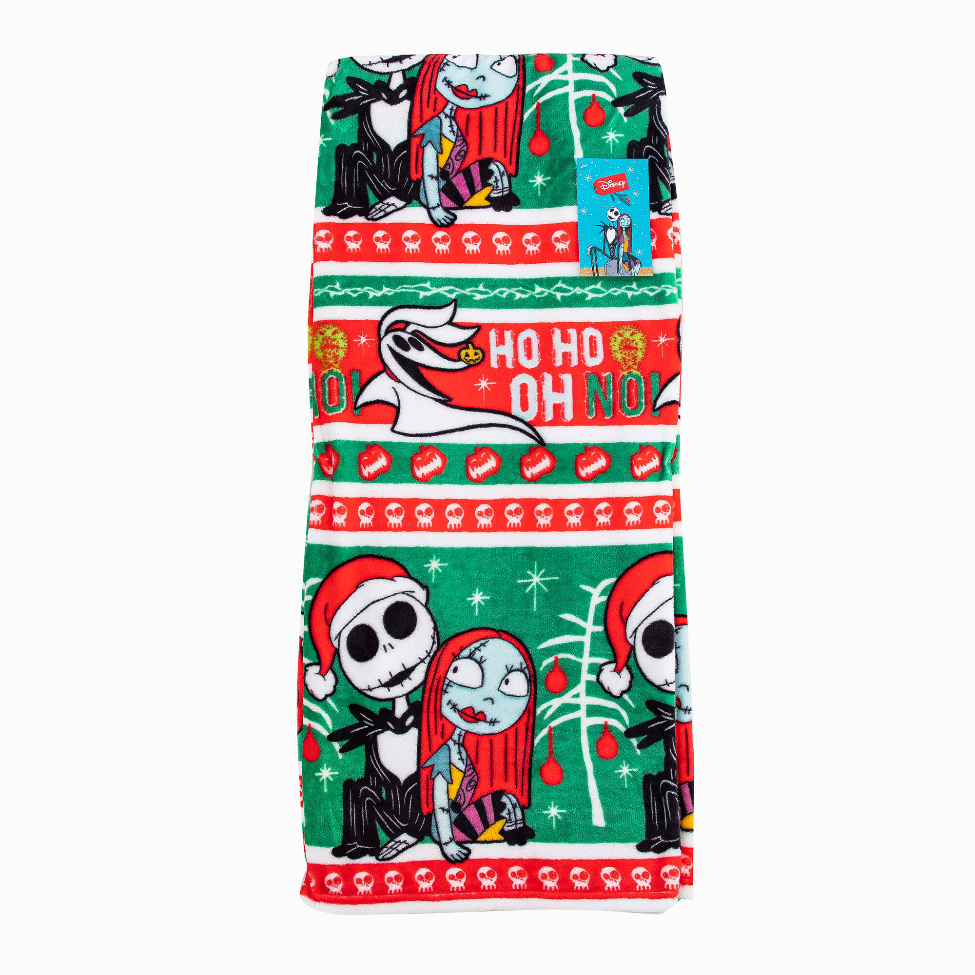 The Nightmare Before Christmas™ Ho Ho Oh No Silk Touch Throw Blanket,