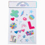 DIY &#39;L&#39; Initial Stickers,
