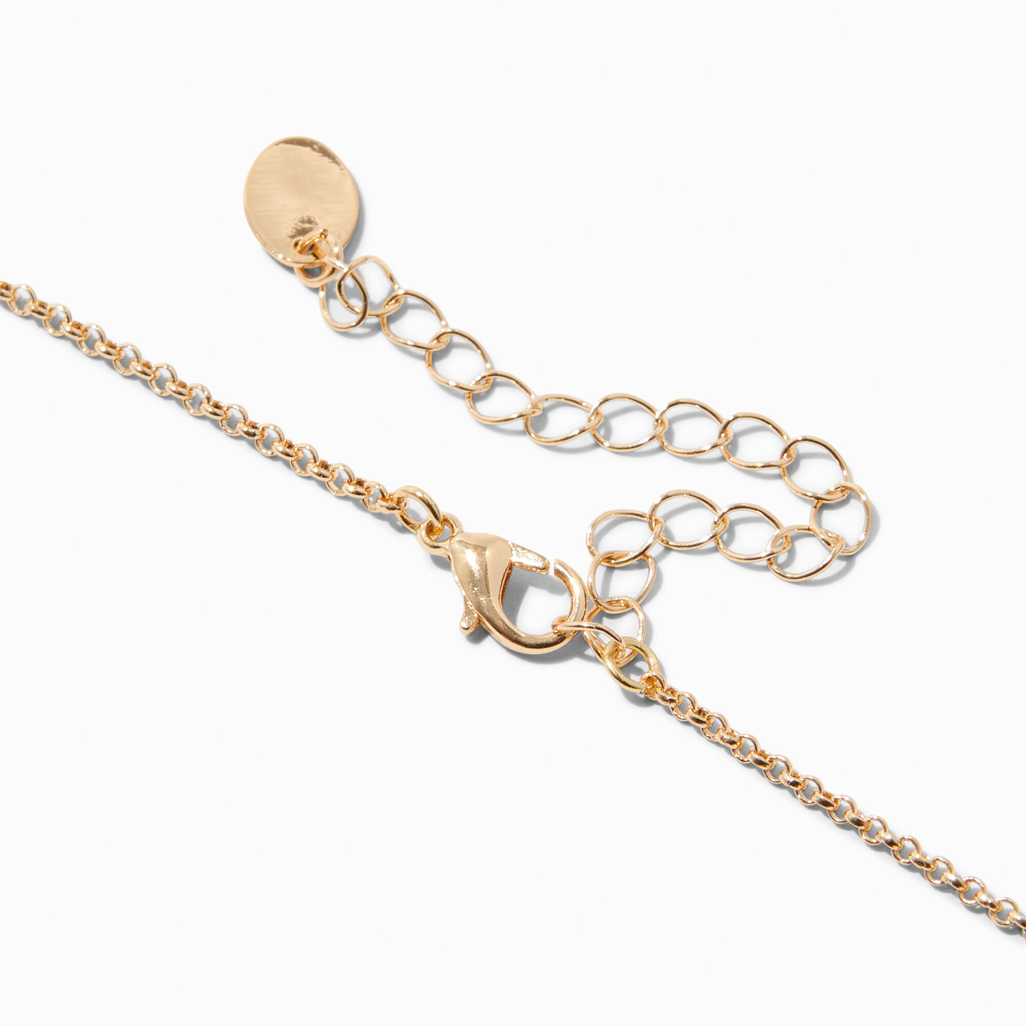 Mean Girls x Claire s Gold tone Normal Pendant Necklace Claire s US