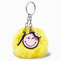 Smiley World&reg; Yellow Pom Pom Keychain,