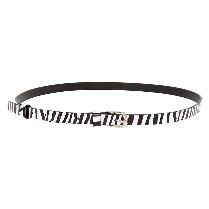 Zebra Fashion Belt | Claire's