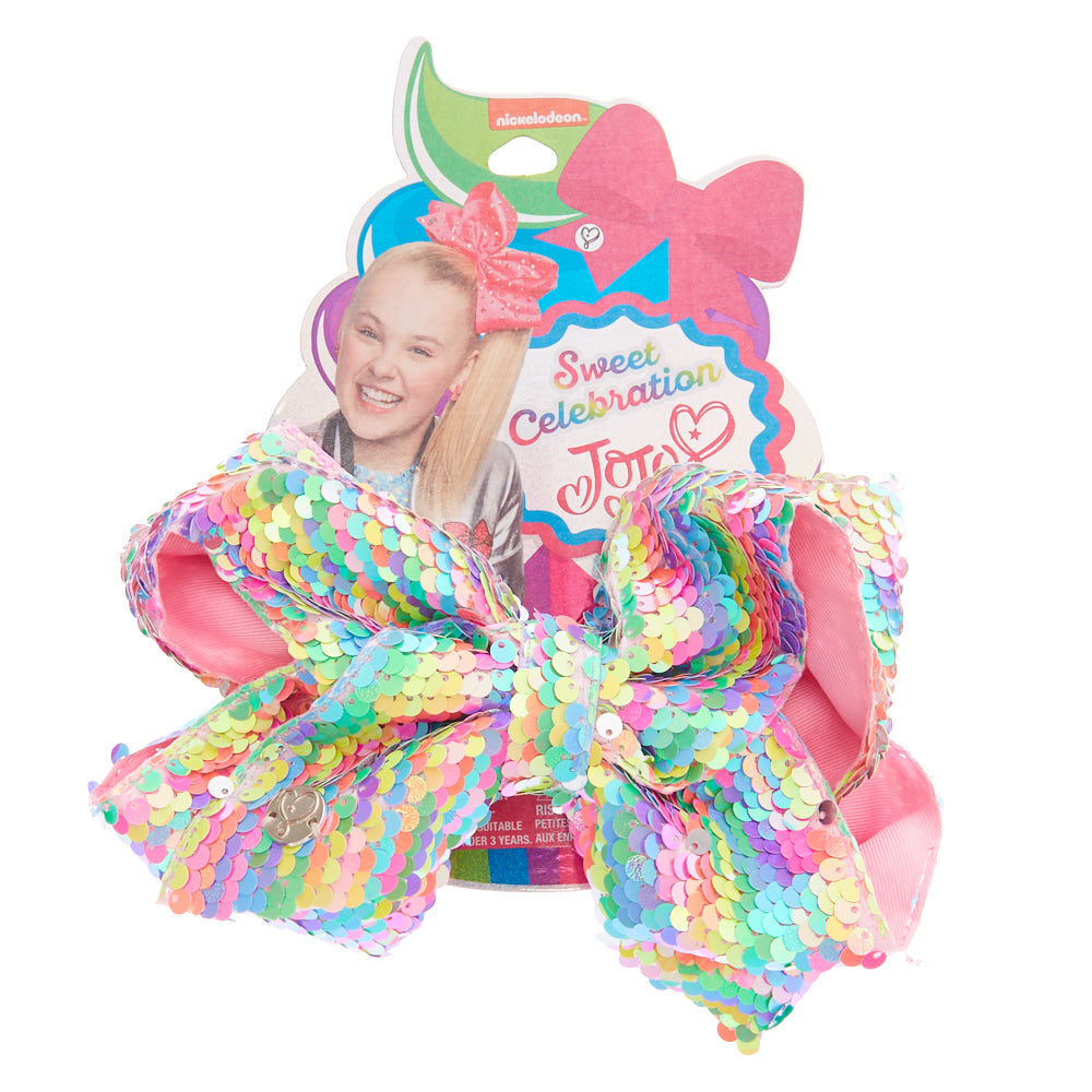 Gros nœud pour cheveux « Siwa Celebration » signé JoJo Siwa™,