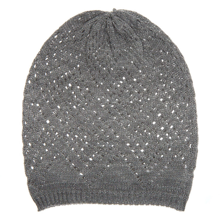 Claire's Bonnet tricoté gris