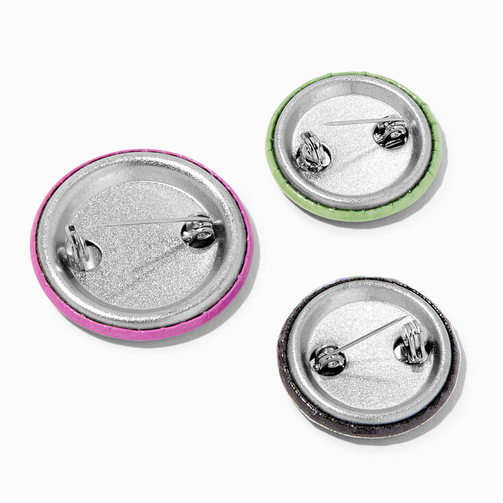 Aliens Pinback Button Set - 3 Pack,