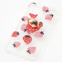 Strawberry Ring Holder Protective Phone Case - Fits iPhone&reg; 12/12 Pro,