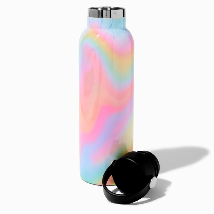 Mackenzie Aqua Rainbow Bright Tie-Dye Water Bottles