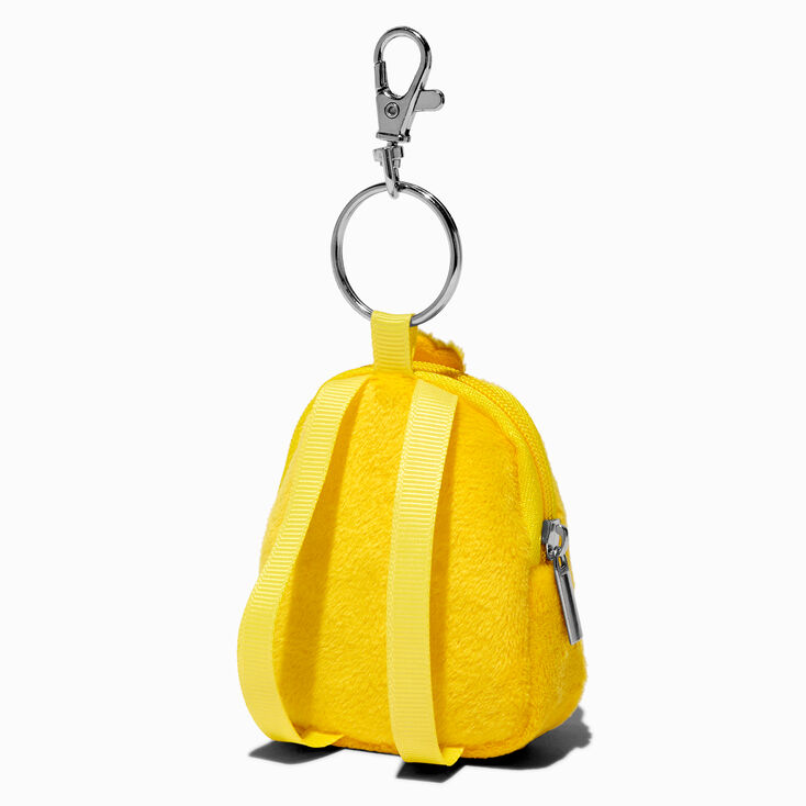 Yellow Duck Mini Backpack Keychain