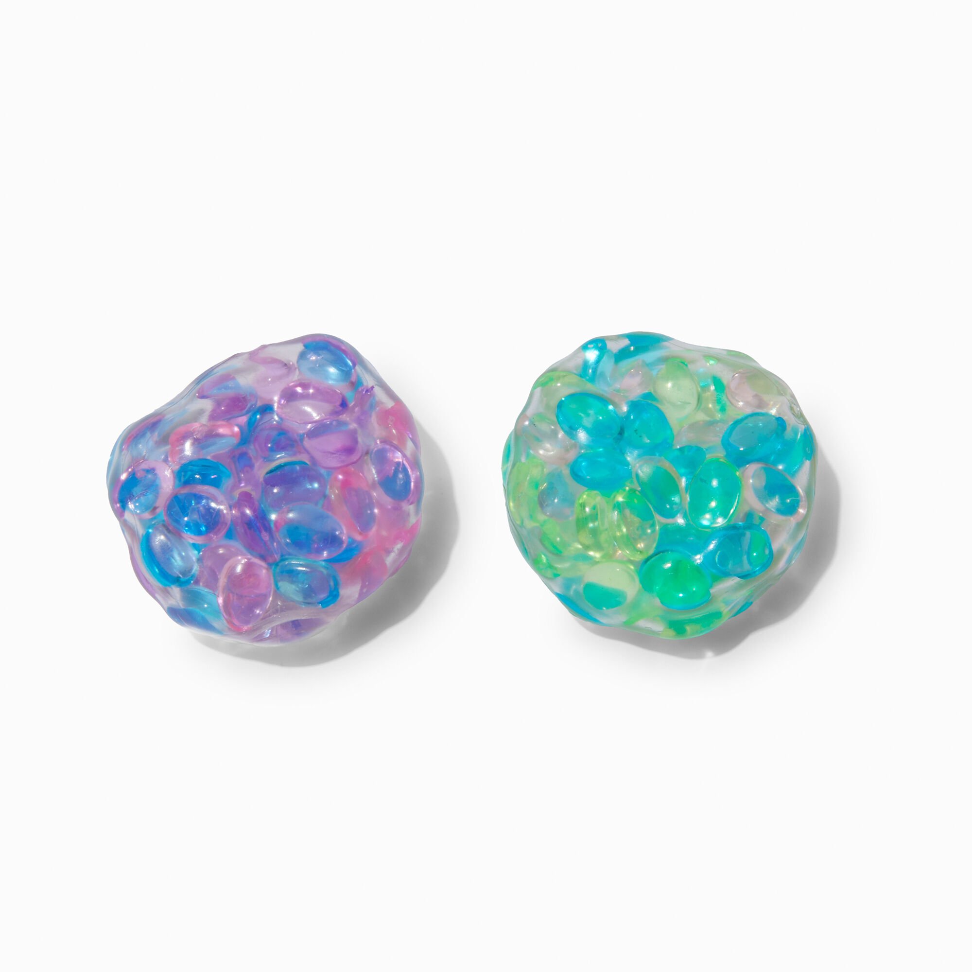 Purple, Mint, & Tinsel Ombré Faux Hair Tie,