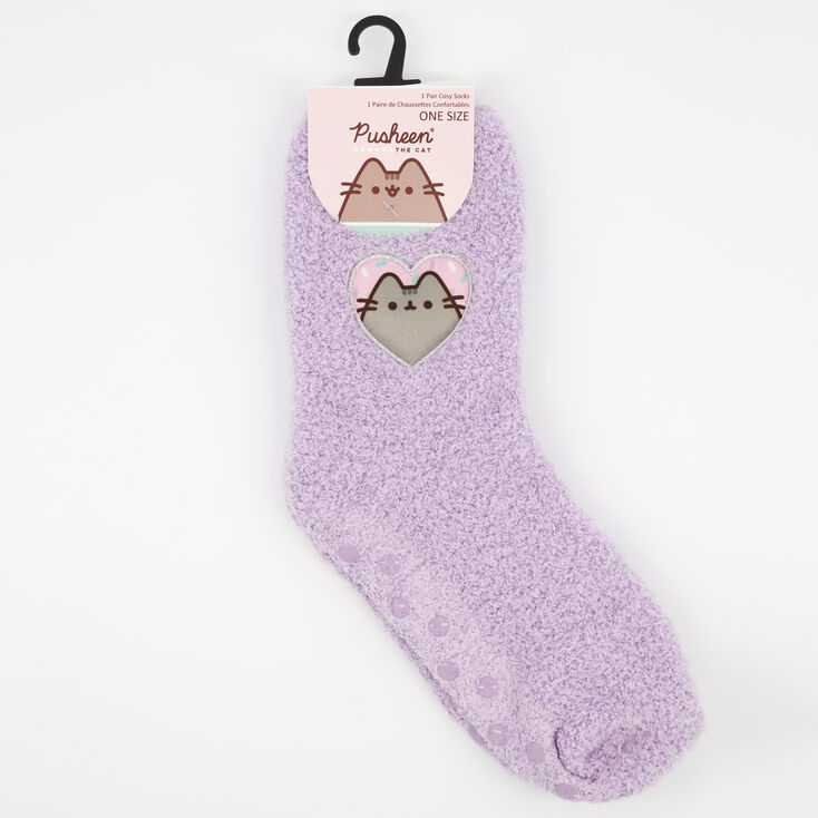 Pusheen&reg; Cosy Socks &ndash; Lilac,