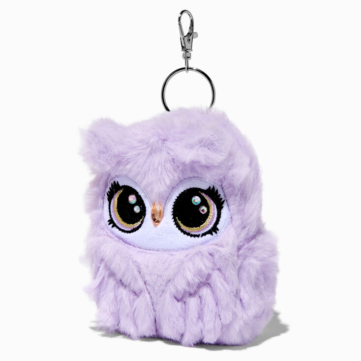 Lavender Owl 4&#39;&#39; Backpack Stationery Set,