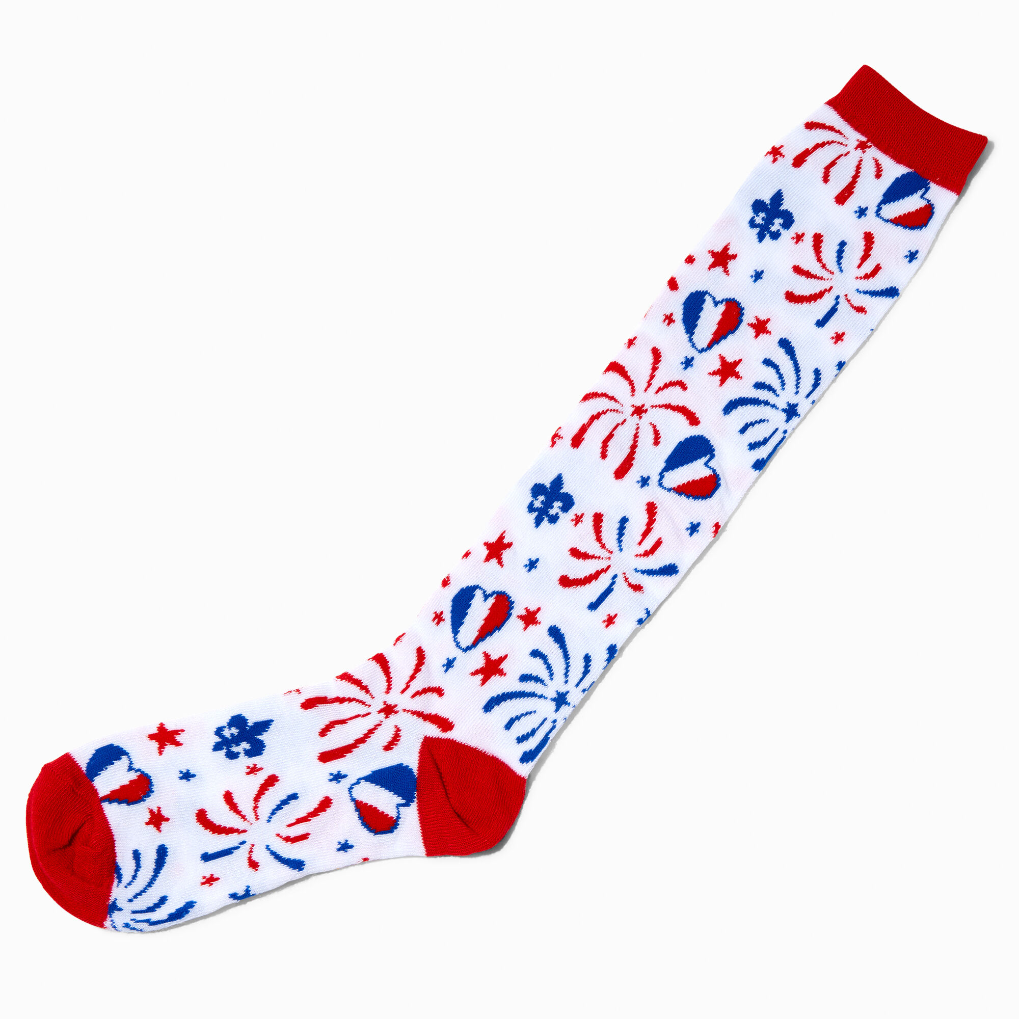 View Claires Bastille Day Knee High Socks information