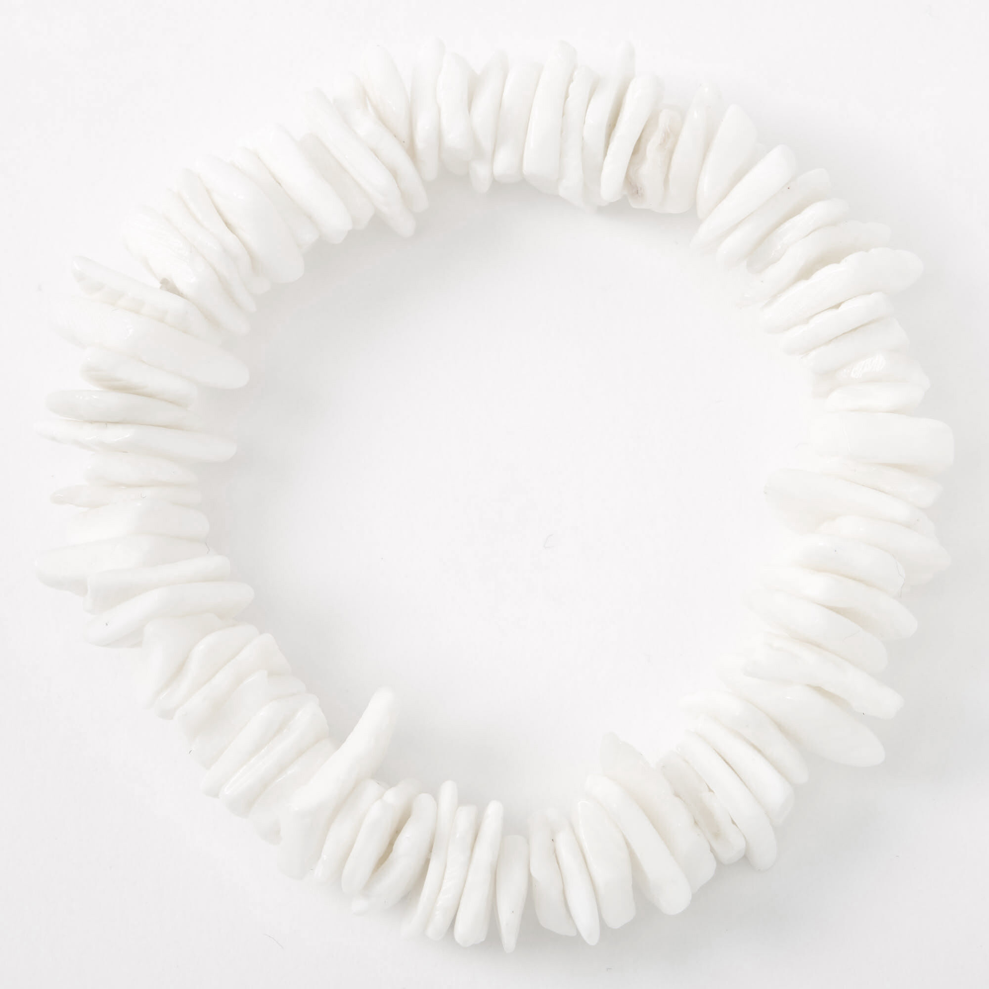 White puka shell shop bracelet