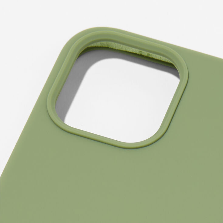 Coque de portable vert sauge uni - Compatible avec iPhone&reg;&nbsp;12 Pro Max,