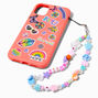 Orange Y2K Protective Phone Case with Lanyard - Fits iPhone&reg; 11,