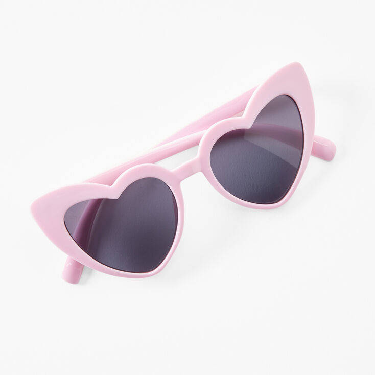 Claire&#39;s Club Heart Sunglasses -  Pink,