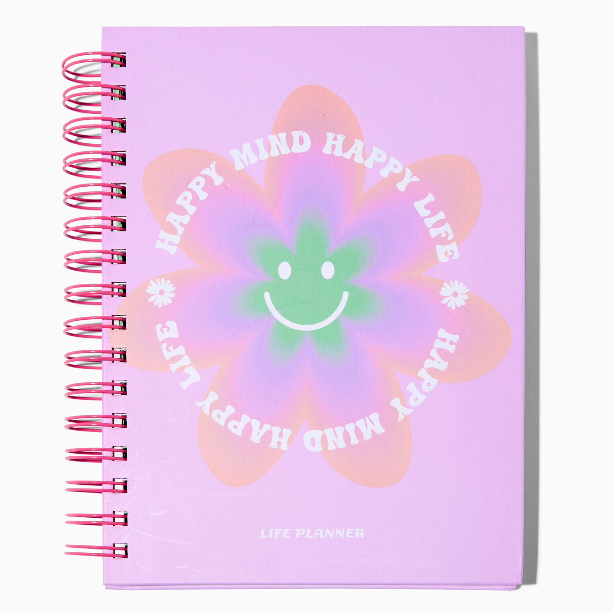 Agenda sans date hebdomadaire/mensuel « Happy Mind, Happy Life »,
