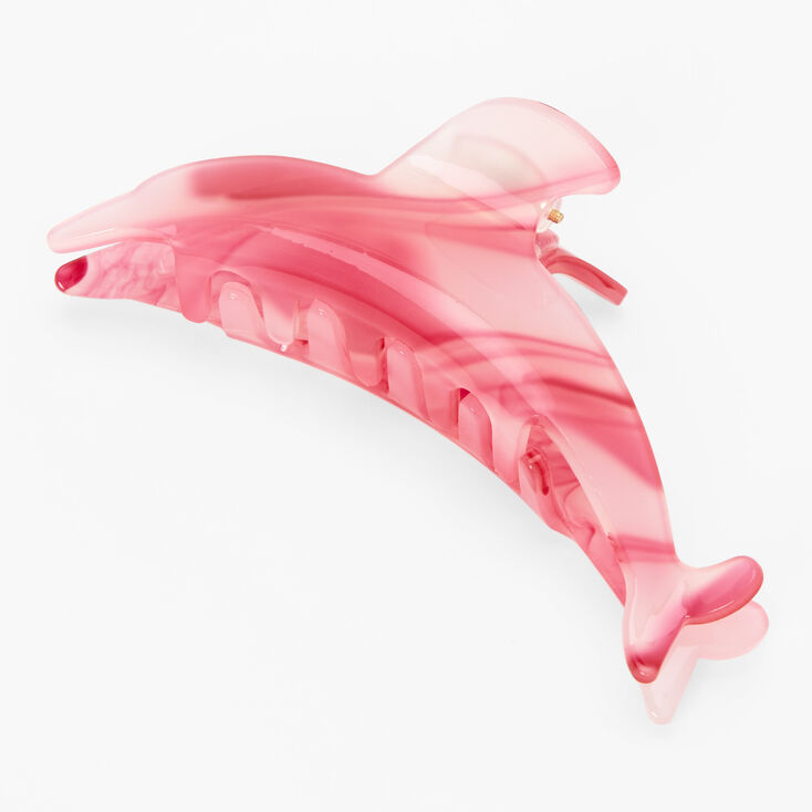 Pink Dolphin Hair Claw,