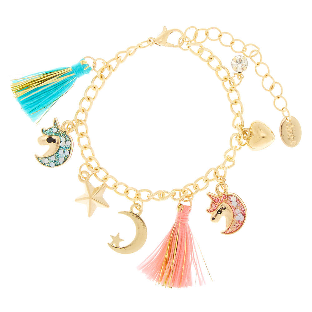 Tassel discount charm bracelet