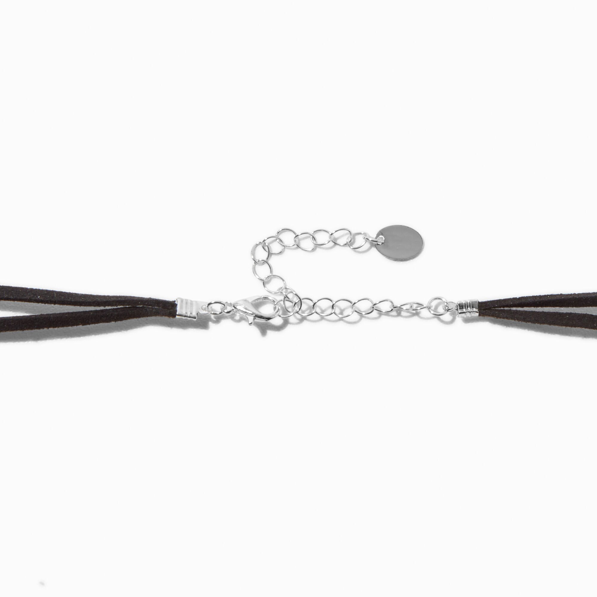 Cowgirl Burnished Silver-tone Filigree Turquoise Medallion Choker Necklace,