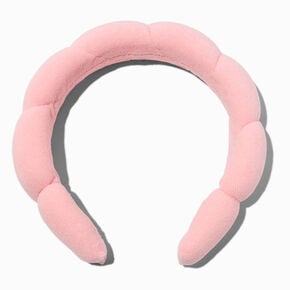 Pink Puffy Spa Headband,