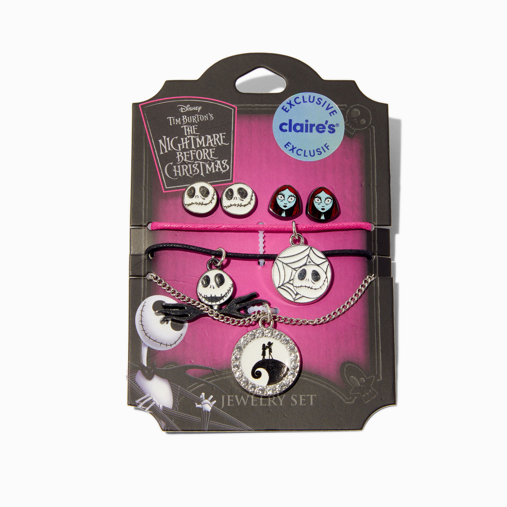 The Nightmare Before Christmas™ Claire's Exclusive Jewellery Set - 5 Pack,