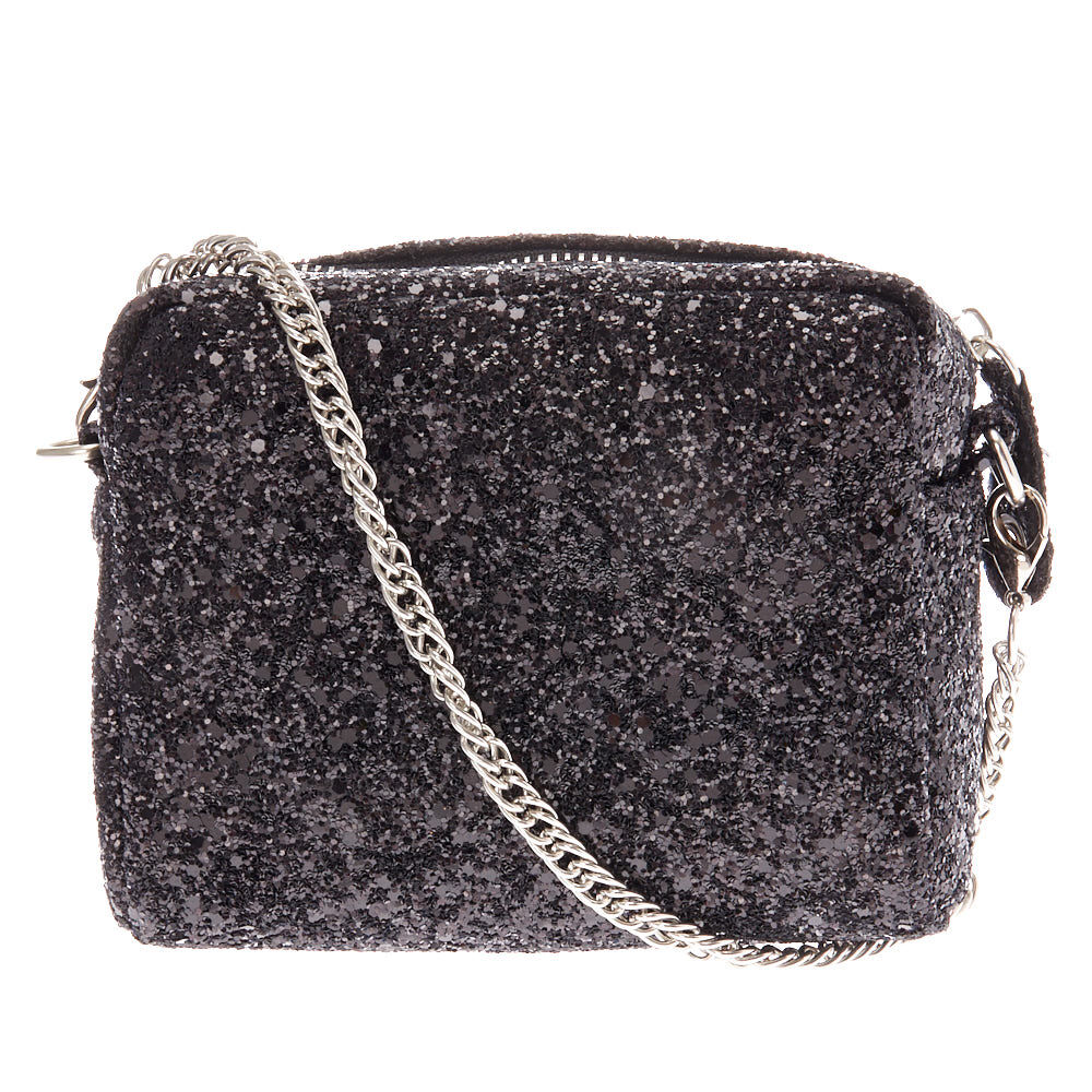 glitter crossbody bag