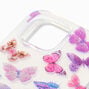 Glittery Butterflies Phone Case - Fits iPhone&reg; 12 Pro Max,