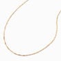 Gold Delicate Twisted Necklace,