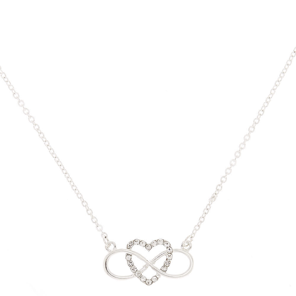 Heart necklace claire's hot sale