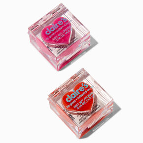 Hot Pink &amp; Coral Ornament Lip Balm Set - 2 Pack,