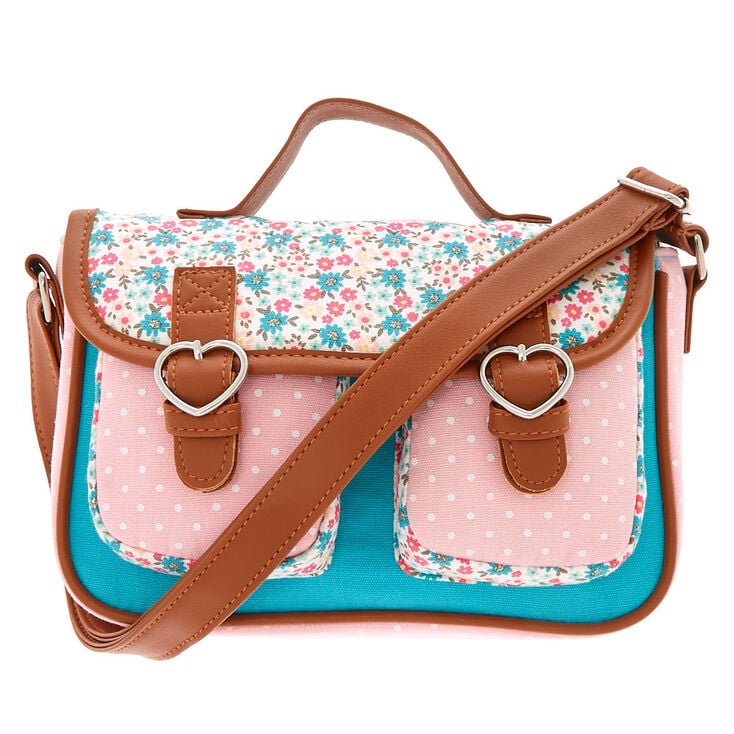 Claire&#39;s Club Crossbody Messenger Bag,