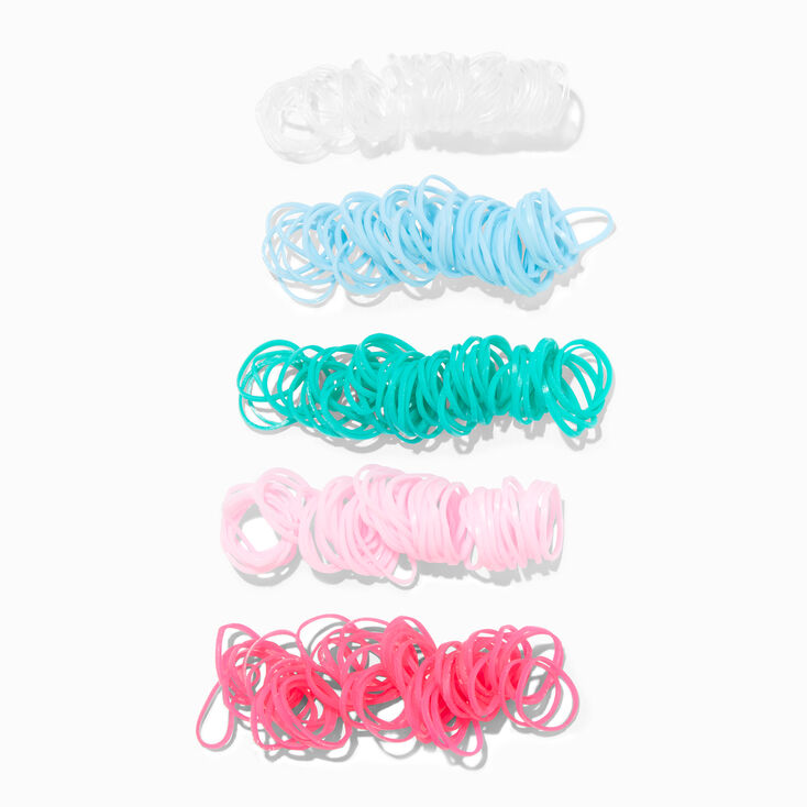 Claire&#39;s Club Secret Garden Rainbow Hair Ties,
