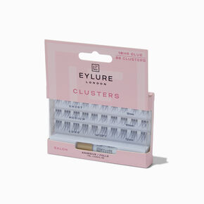 Eylure Wispy Cluster False Lashes - 8mm, 10mm, 12mm, 30 Pack,