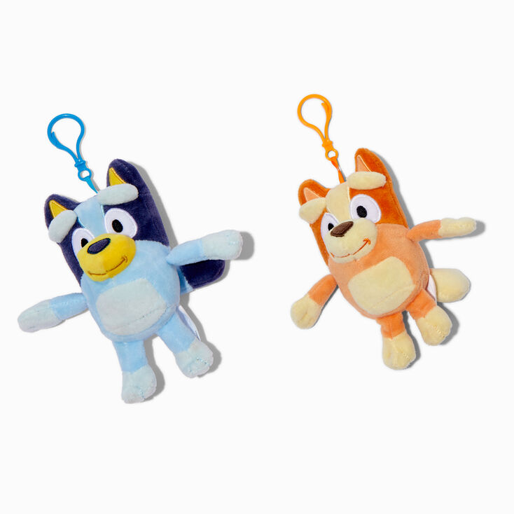 Bluey Soft Toy Bag Clip- Styles Vary,