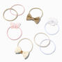 Claire&#39;s Club Pink Butterfly Bow Hair Ties - 8 Pack,