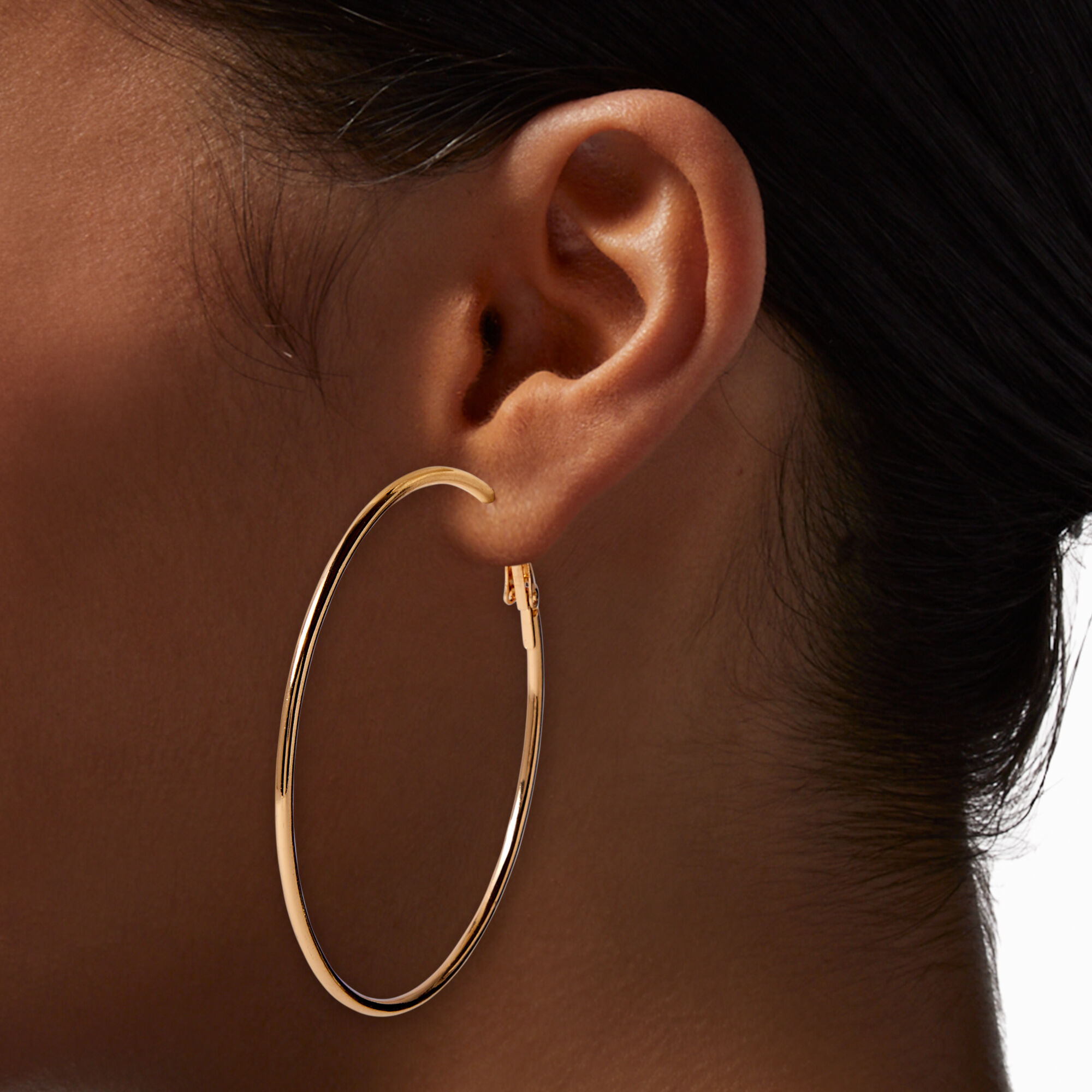 Claire's accessories hoop earrings hotsell