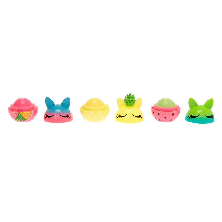 Lot de 3&nbsp;baumes &agrave; l&egrave;vres Pops lapin fruit,